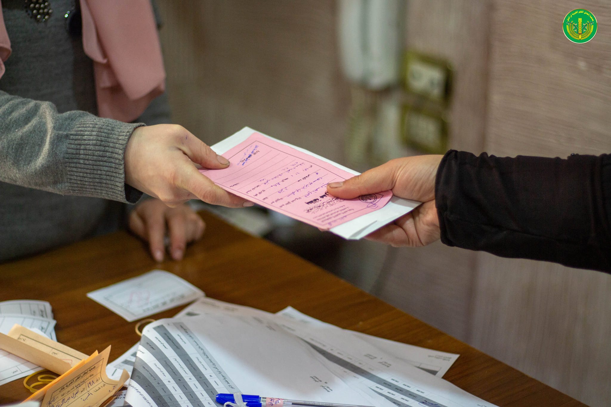 💚✨. الانتهاء من توزيع المساعدات المالية والعينية لشهر 12 للمدرجين والأيتام في الجمعية